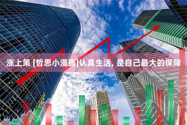 涨上策 [哲思小漫画]认真生活, 是自己最大的保障